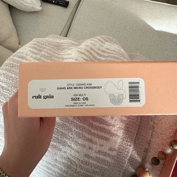 BRAND NEW Cult Gaia Gaias Ark Micro Crossbody in Ash Multi with removable straps - Picture 4 of 5